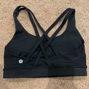 Lululemon Black Sports Bra